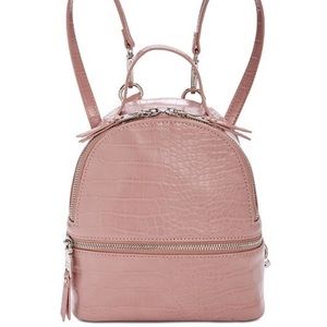 Steve Madden blush mini backpack NWT